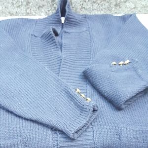 Vintage Mark Cross mens wool cardigan